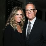 Tom Hanks with his wife Rita Wilson
