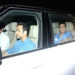 Tusshar Kapoor in his car