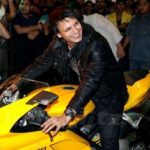 Vivek Oberoi riding his Ducati 1098