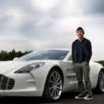 Yusaku Maezawa With His Aston Martin