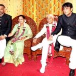 Ajinkya Deo with his parents and brother Abhinay Deo