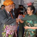 D. D. Lapang with his wife Amethyst Lapang