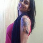 Deep Mandeep tattoo on bicep