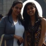 Deep Mandeep with her daughter