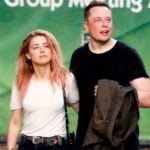 Elon Musk With His Ex-Girlfriend, Amber Heard