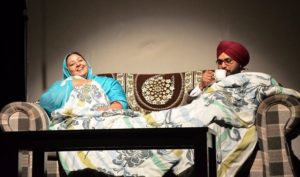 Anita Devgan doing theatres with Hardeep Gill