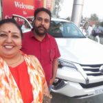 Anita Devgan with her car