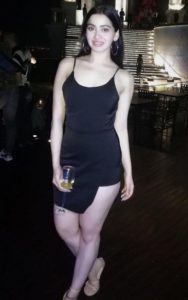 Hritiqa Chheber drinking alcohol