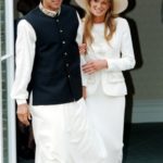 Jemima Goldsmith with her ex-husband Imran Khan
