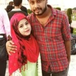 Juhi Aslam with her husband