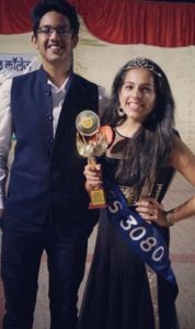 Manleen Rekhi with her dance winning trophy