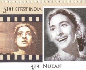 Nutan Image on Indian Postage Stamp