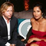 Padma Lakshmi and David Spade