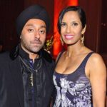 Padma Lakshmi with Vikram Chatwal