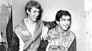Prakash Padukone with Morten Frost