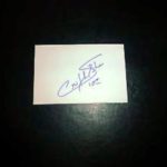 Prithvi Shaw's Signature
