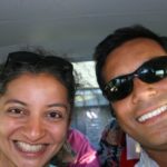 Priya Ramani with her husband