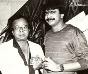 R. D. Burman with Journalist Chaitanya Padukone