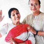 R. D. Burman with his wife Asha Bhosle