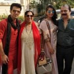 Rishabh Chadha with his parents and sister