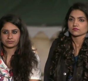 Surbhi Rana with Kriti Verma in MTV Roadies Xtreme