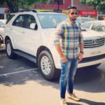 Teji Grewal with his car