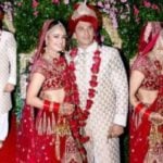 Yuvika Chaudhary with her husband Prince Narula