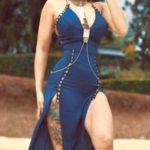 Aaslesha Thakuri tattoo on thigh