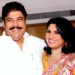 Ajay Singh Chautala with his wife Naina