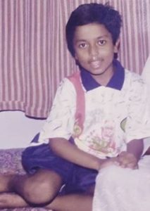Biswapati Sarkar- Childhood Picture