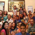 Carolina Moura with her Family