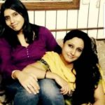 Maleeka R Ghai with her sister