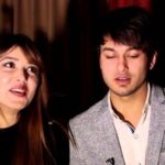 Pradeep Khadka with Puja Sharma