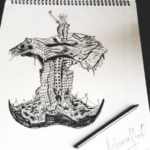 Rohman Shawl's sketch