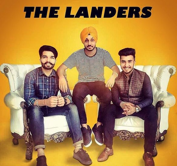 Davi Singh with Sukh Kharoud and Guri Singh (The Landers)