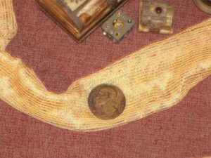 The Handkerchief and Coin used by Thug Behram (Imaginary)