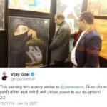 Vijay Goel's tweet on Zaira Wasim