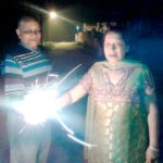 Vinod Agarwal With His Wife