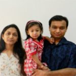 Vinod Agarwal's Daughter, Son-in-Law, and Granddaughter