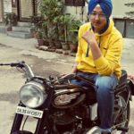 Deep Kalsi on his bike