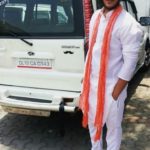 Deep Kalsi with his car