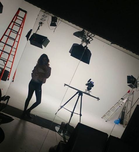 Dilraz Sidhu during her photo shoot