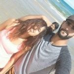 Dilraz Sidhu with her brother