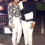 Nicholas Pooran with his girlfriend Alyssa Miguel