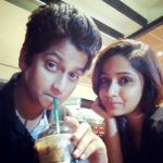 Pranali Ghoghare with her brother Viraj Ghogare