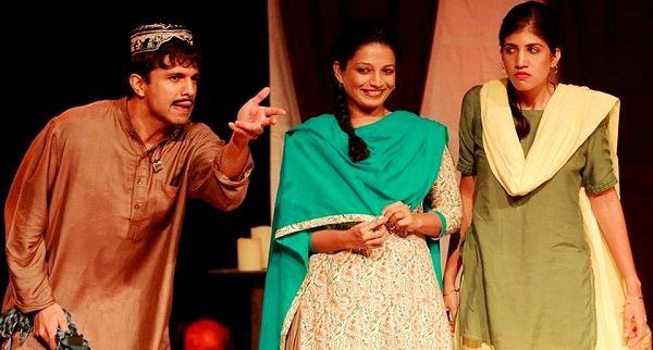 Rajeev Siddhartha as Bhaglu in the play 'Gauhar'