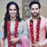 Parupalli Kashyap and Saina Nehwal's marriage photo