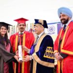 Sarvapriya Sangwan Receiving Her Degree At The Convocation