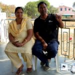 Vijay Barse with his wife Rachana