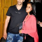 Angad Bedi with Arpita Khan
